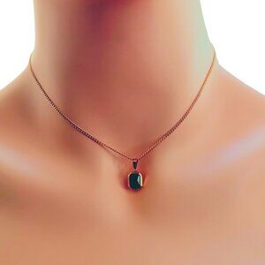 Emerald Gold Necklace